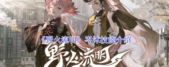 关于《野火流明》中岑沐技能的相关介绍