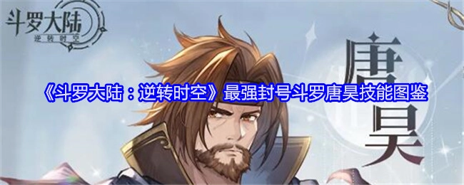 《斗罗大陆：逆转时空》中最强封号斗罗唐昊技能全解析