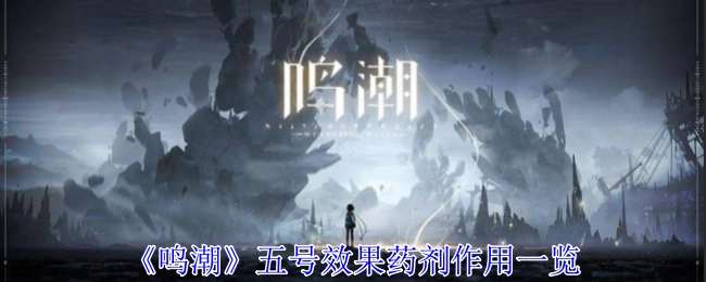 《鸣潮》五号效果药剂作用详细介绍