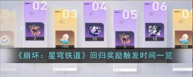 《崩坏：星穹铁道》回归奖励的触发时间详情