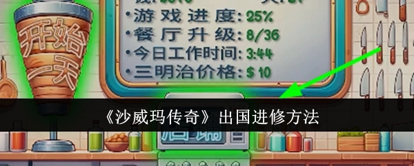 《沙威玛传奇》的出国进修途径