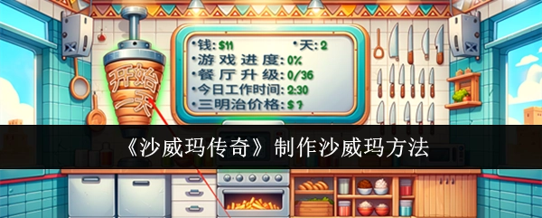 《沙威玛传奇》里沙威玛的制作方法