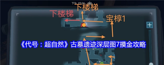 《代号：超自然》古墓遗迹深层第七图摸金攻略
