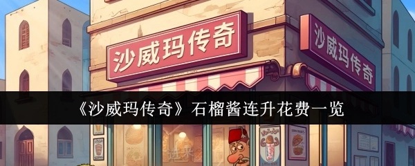 《沙威玛传奇》中石榴酱连升所需花费明细