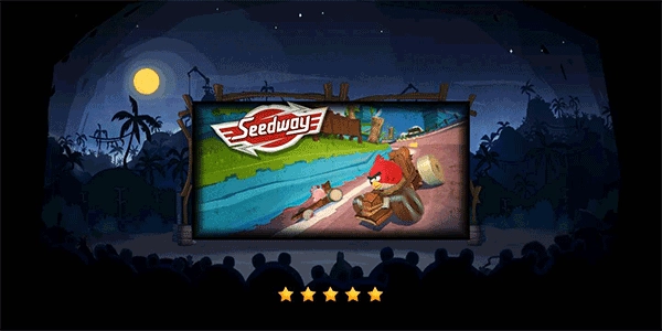 愤怒的小鸟卡丁车新春版图2