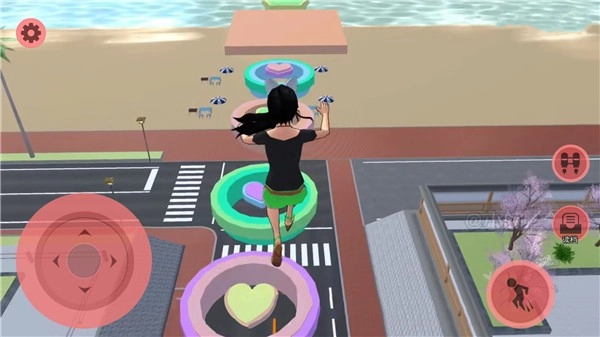 樱花校园逃离三枝图1