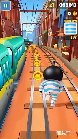 仔仔跑酷向前冲游戏图1