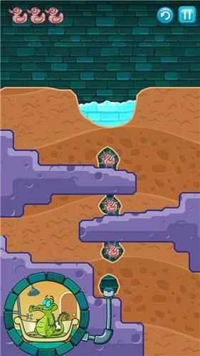 小鳄鱼爱洗澡游戏(2)