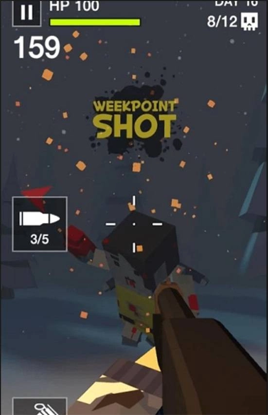 像素射杀僵尸图1