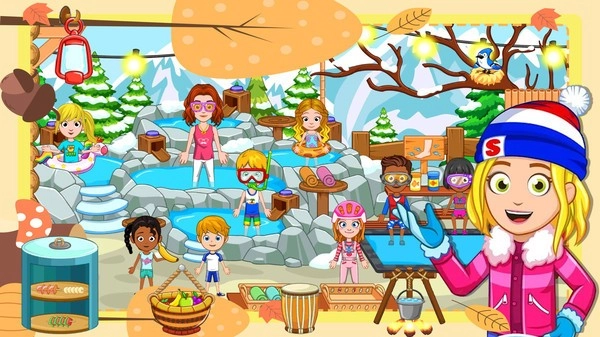 托卡迷你城市滑雪人图3