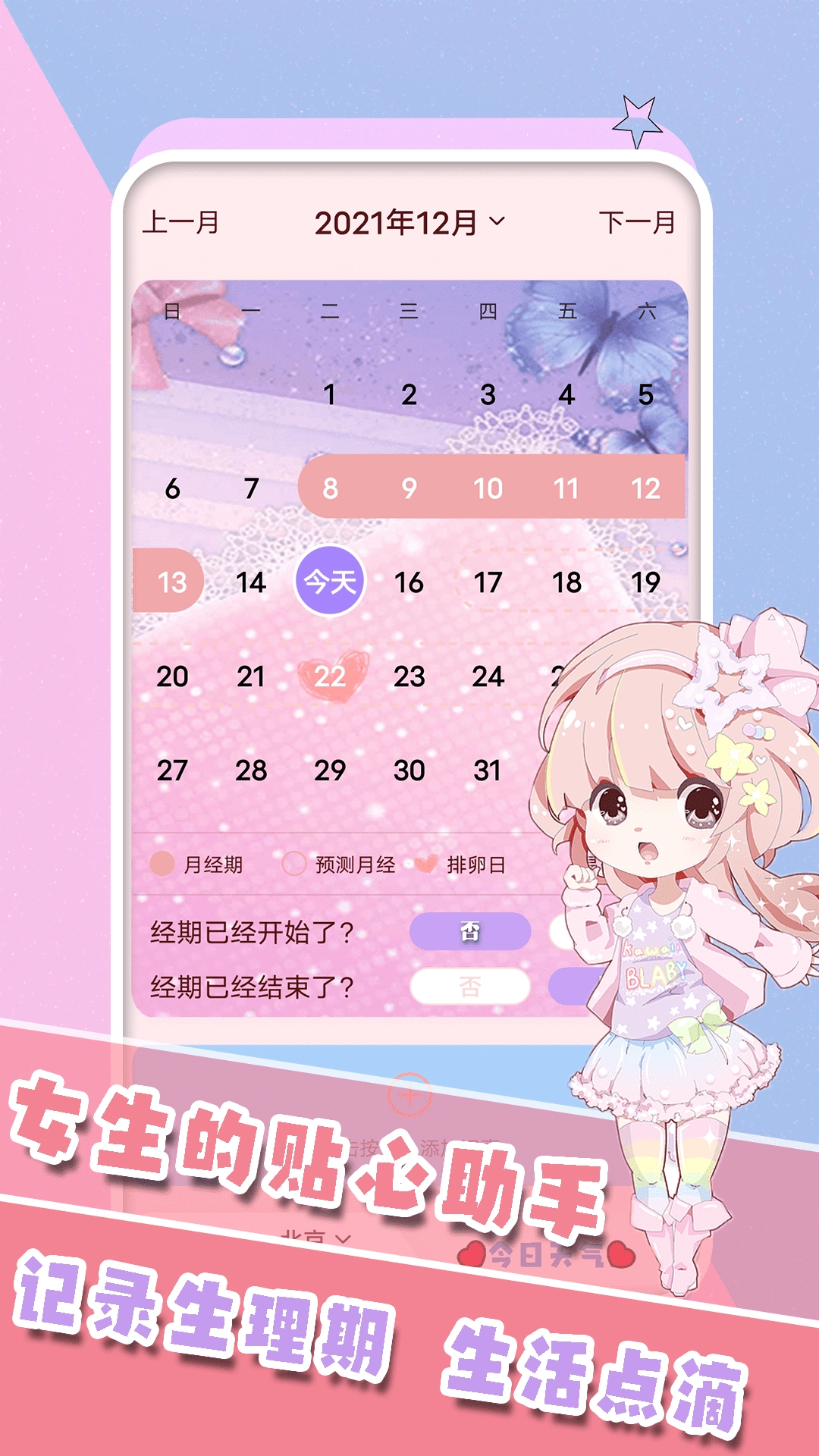 女生生理期管家图2