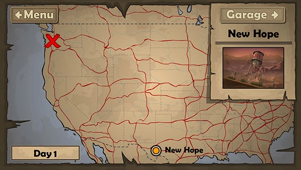 战车撞僵尸地牢安卓版图1