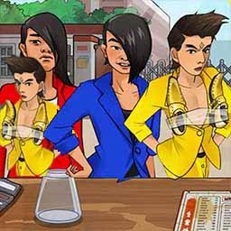 小吃街模擬游戲