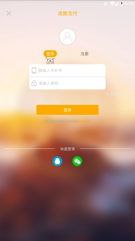 走脸支付截图0