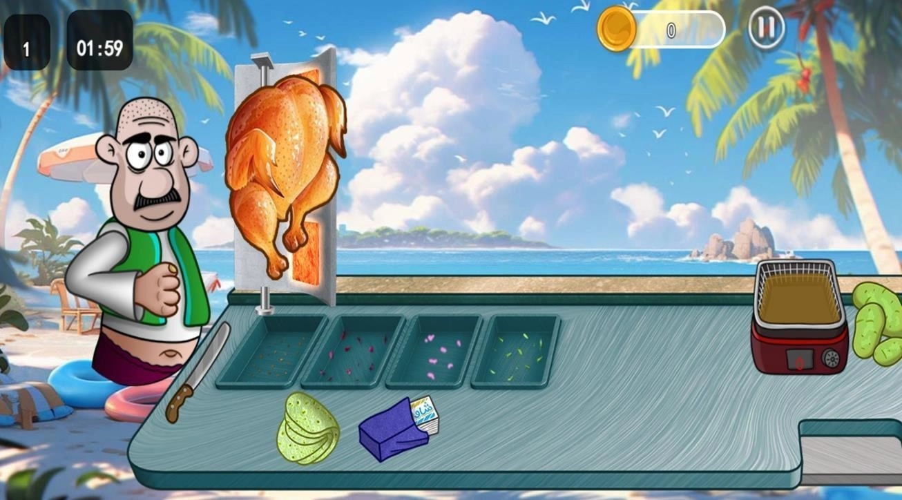 沙拉三明治厨师2