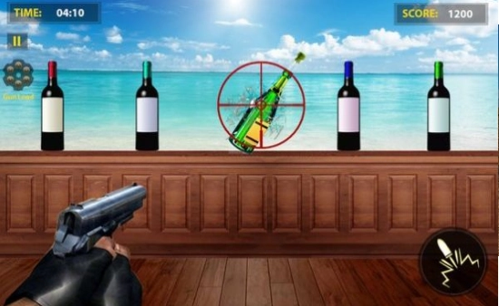瓶子射击挑战游戏(1)