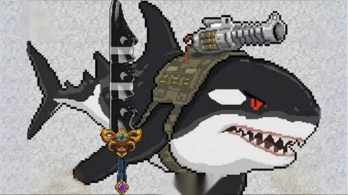 小人和小船刮鱼鳞图1