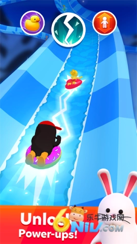 水上乐园滑梯竞速(3)