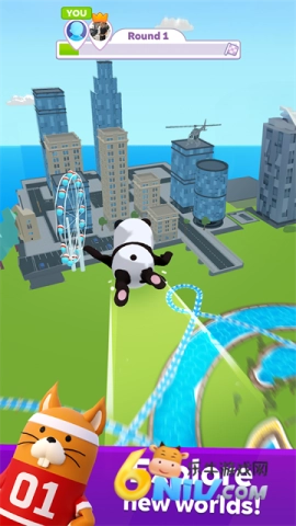 水上乐园滑梯竞速(5)