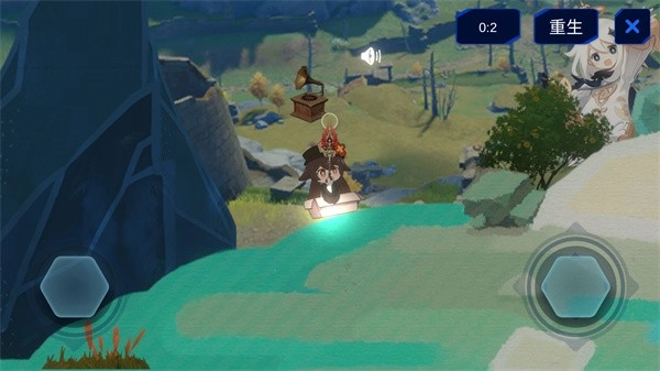 和胡桃一起攻克难关图3