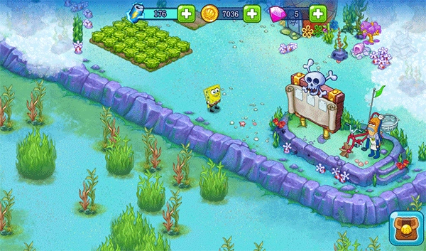 海綿寶寶冒險：果醬世界手機(jī)版截圖1
