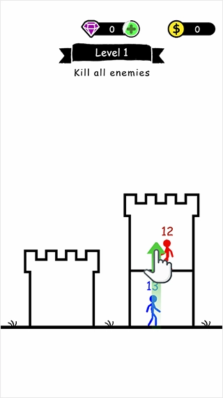 火柴人英雄塔防最新版图2