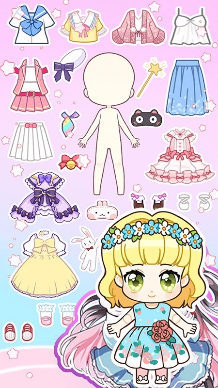 迷你校园装扮少女最新版图1