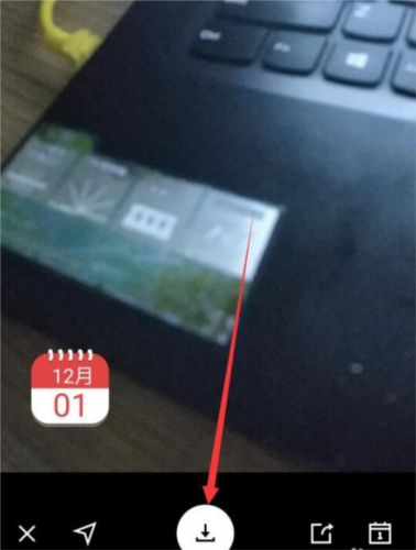 自定义水印相机完成设置后拍摄按钮截图