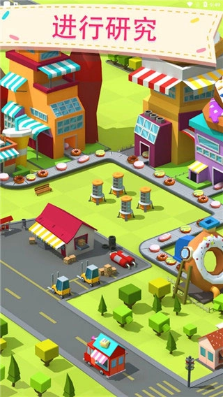 甜甜圈工厂 Donut City Tycoon图3