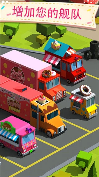 甜甜圈工厂 Donut City Tycoon图2