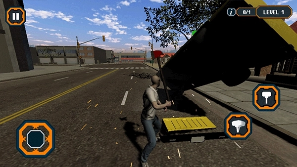 摧毁汽车模拟器游戏 CarsCrusher图3