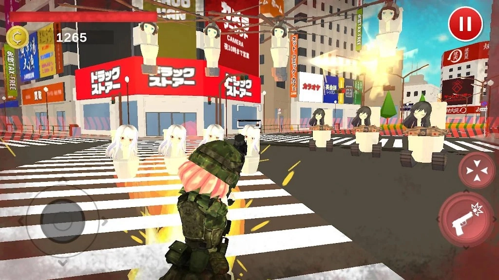 动漫厕所头入侵图4