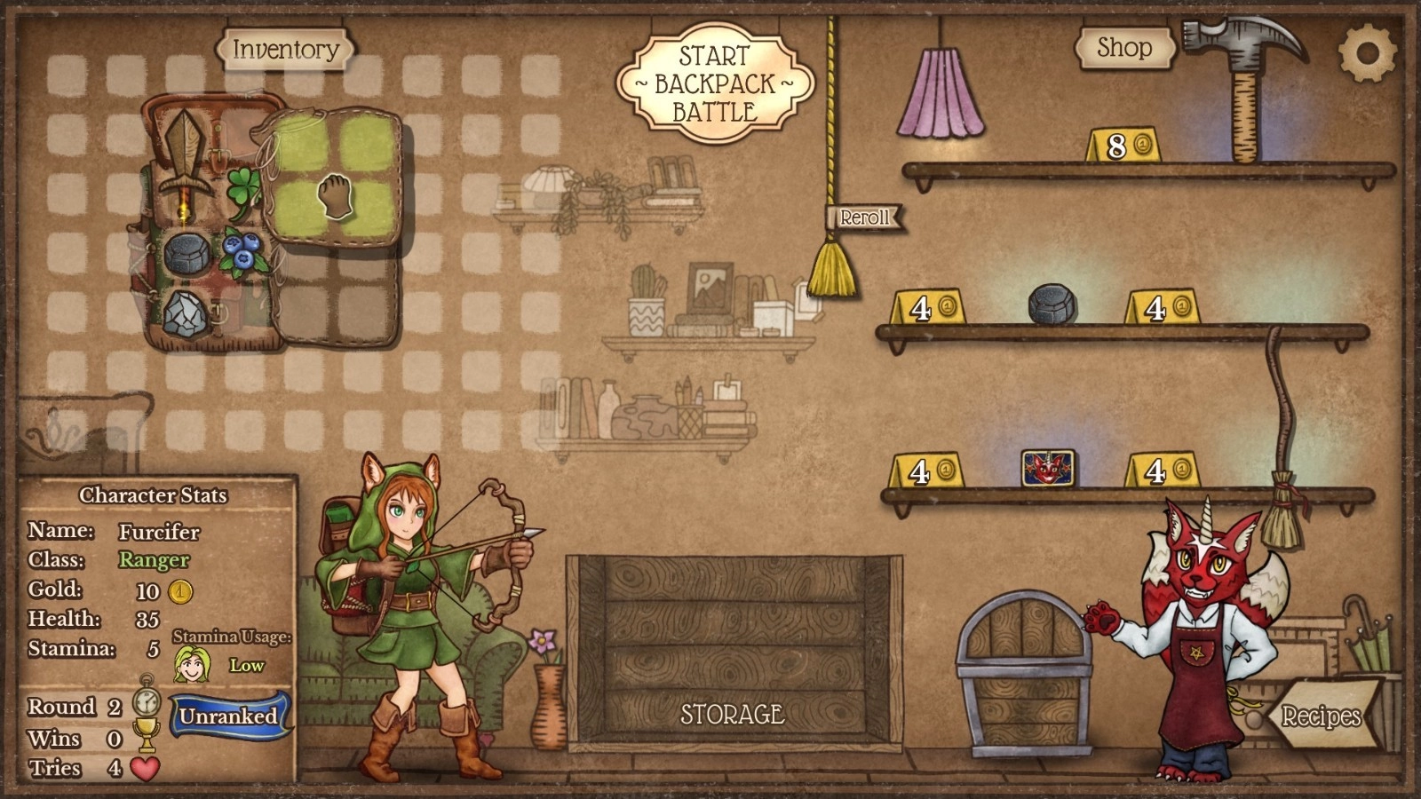 背包乱斗：福西法的宝藏图1