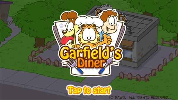 加菲猫餐厅中文版截图1