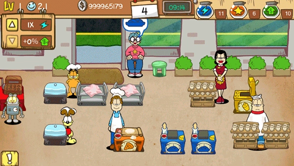 加菲貓餐廳最新版截圖2