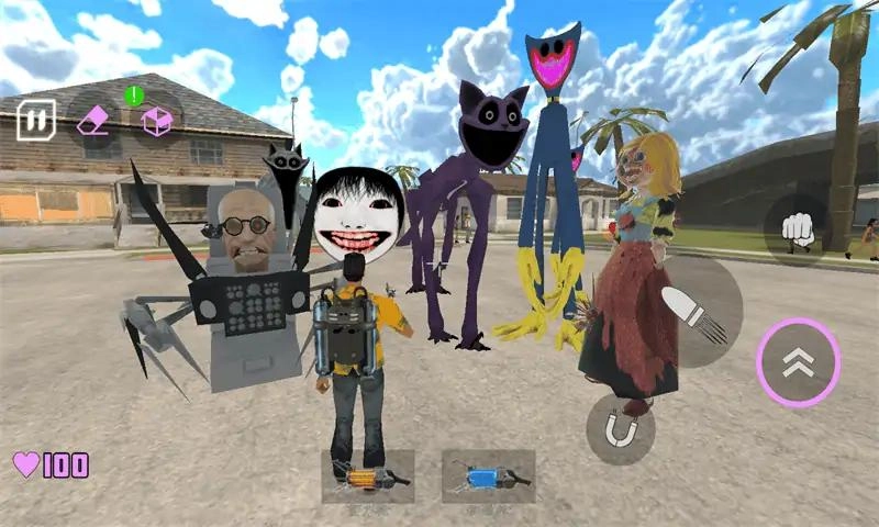 沙盒Nextbots游乐园图1