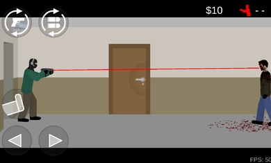 射杀僵尸防御老版