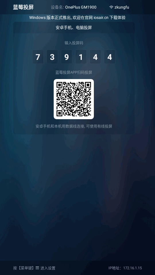 蓝莓投屏TV版截图2