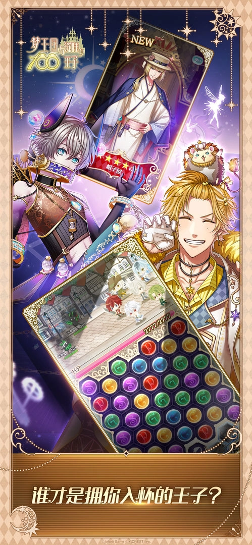 梦王国与沉睡的100王子(3)