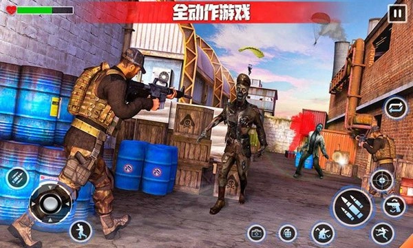 大战僵尸军团图1