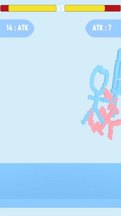 画个火柴人打架图4