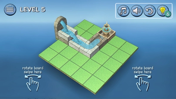 流水喷泉3D拼图 Flow Water图2