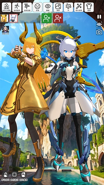 二次元动漫模特 