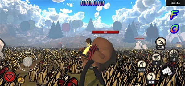 破坏猪窝饥荒3D版图1