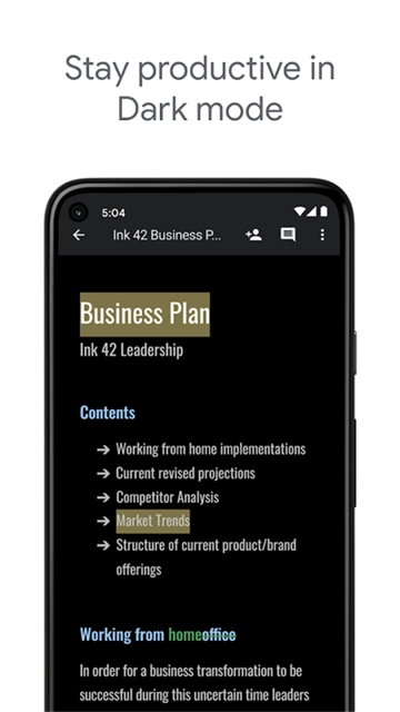 google文档最新版图1