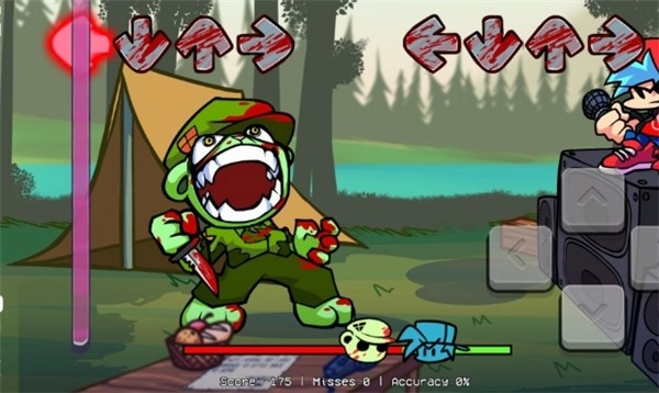 FNFVS残忍熊正式版图4