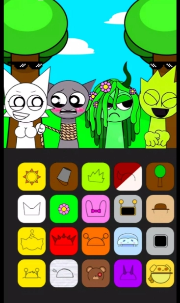 节奏盒子Sprunki怪物工作室正式版图1