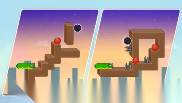 贪吃蛇谜题滑行进食图1