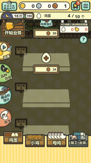 鸡蛋小鸡工厂汉化版3