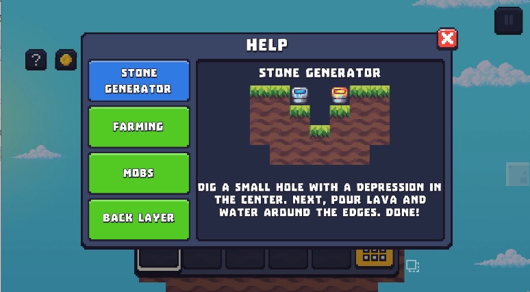 我的世界2d天空之岛中文版图2